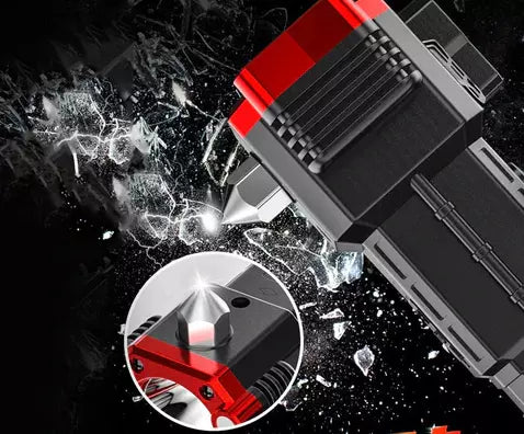 4-in-1 Taktische Taschenlampe mit integriertem Powerbank