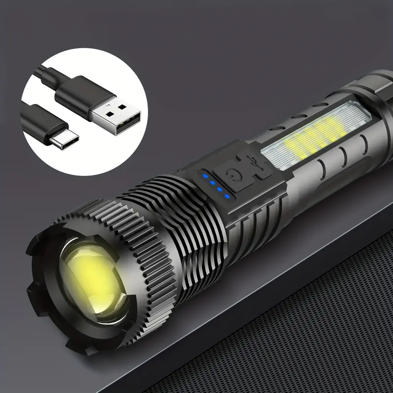 Militärische Laser-Taschenlampe Titanium – Die stärkste der Welt