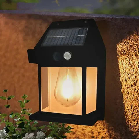 Solarstrahler mit Sensor – Wasserdicht – EcoShine