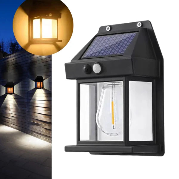 Solarstrahler mit Sensor – Wasserdicht – EcoShine