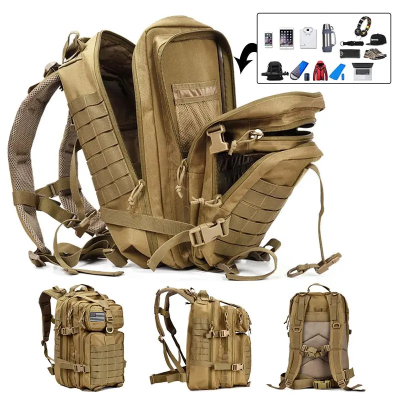 Ultrarobuster taktischer Militär-Rucksack – Wasserdicht