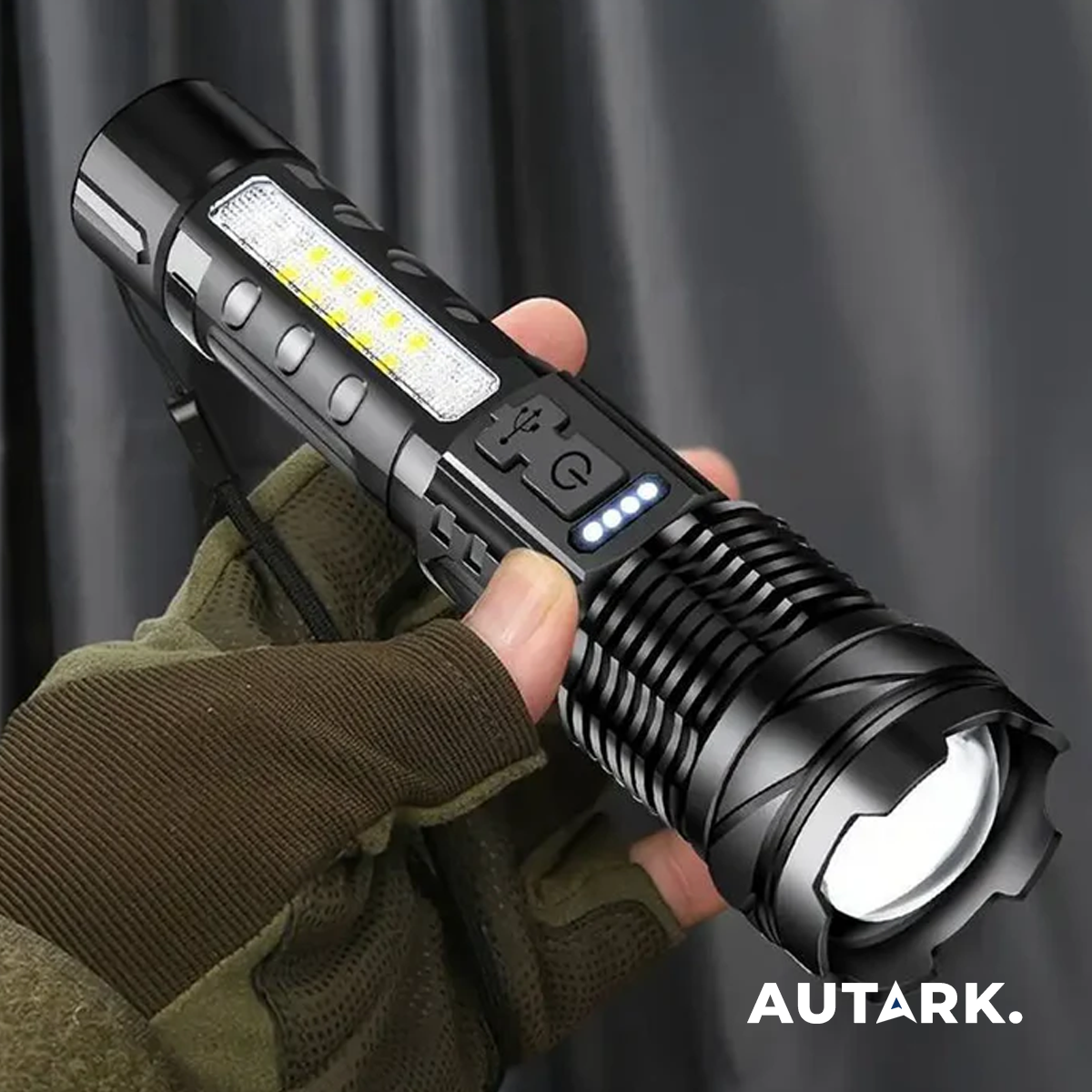 Autark Gear™ | Hochleistungs-LED-Taschenlampe mit Zoomfunktion
