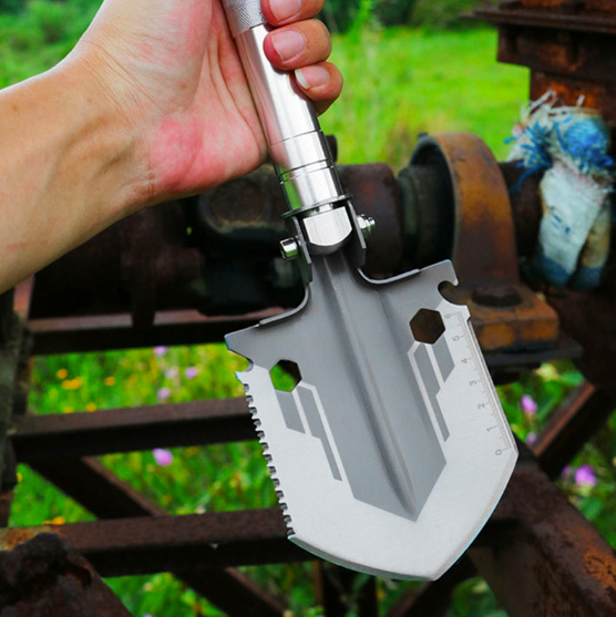 Taktische Militär-Schaufel Strong Blade 10-in-1 [ULTRAROBUST]