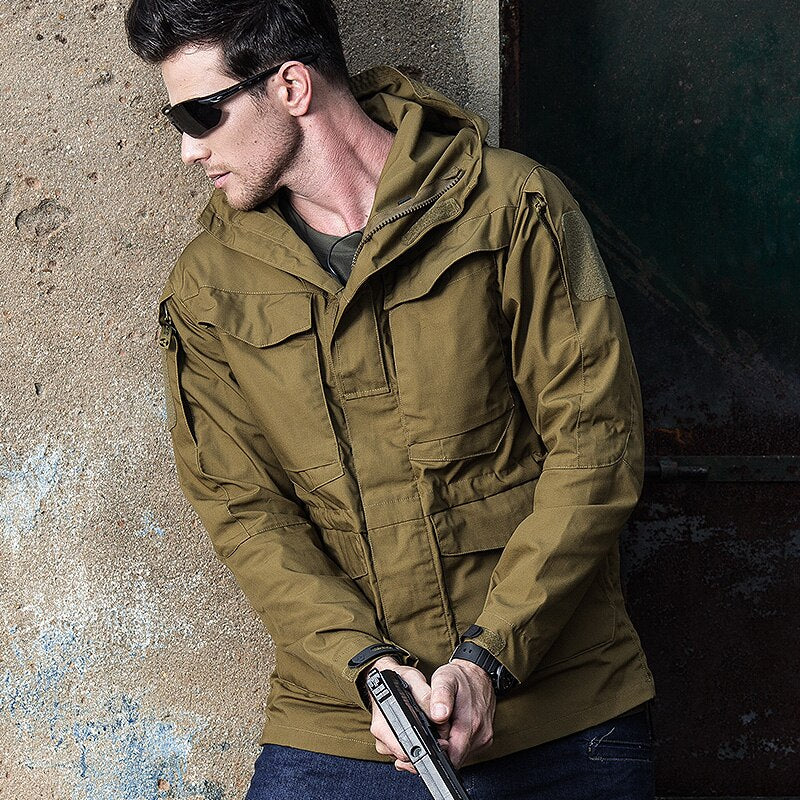 Wasserdichte taktische Militärjacke für Herren