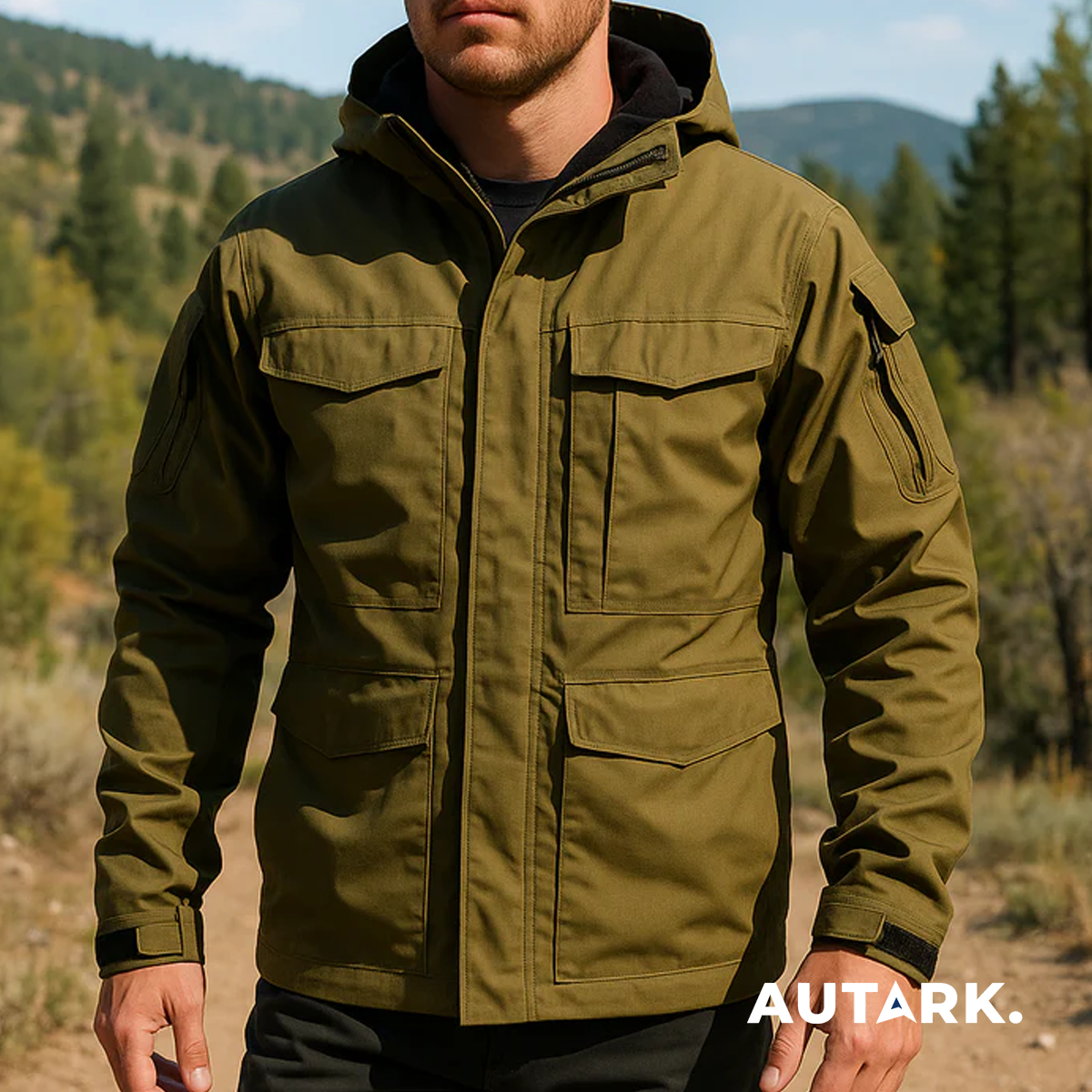 Autark I Wasserdichte Funktionsjacke für Herren