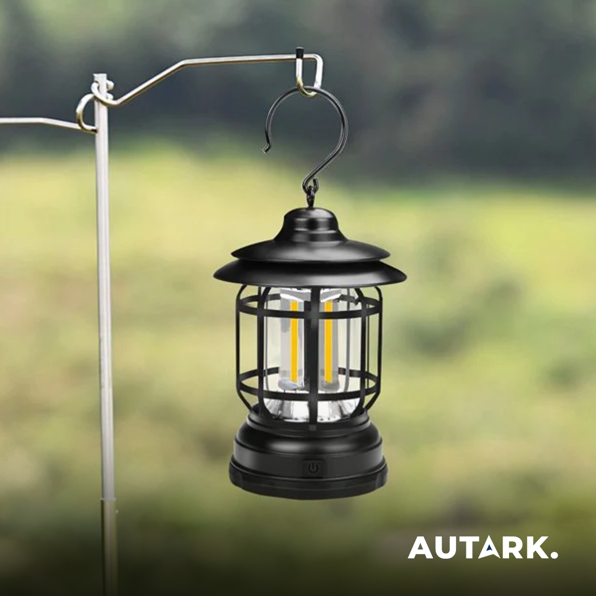 Autark I Tragbare Elektrolampe mit 360° Rundumbeleuchtung
