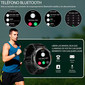 Unzerstörbare Militär-Smartwatch Chrono Guard