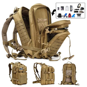 Ultrarobuster taktischer Militär-Rucksack – Wasserdicht
